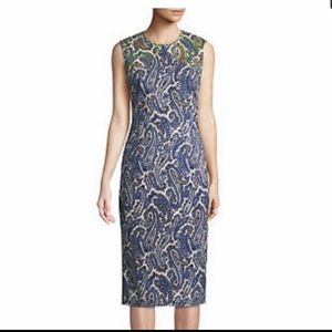 Diane Von Furstenberg Sleevless Sheath Dress